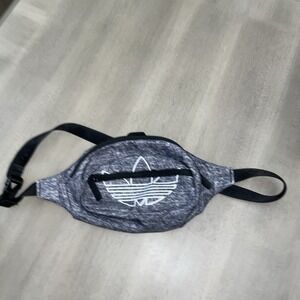 Adidas Unisex Gray Fanny Pack